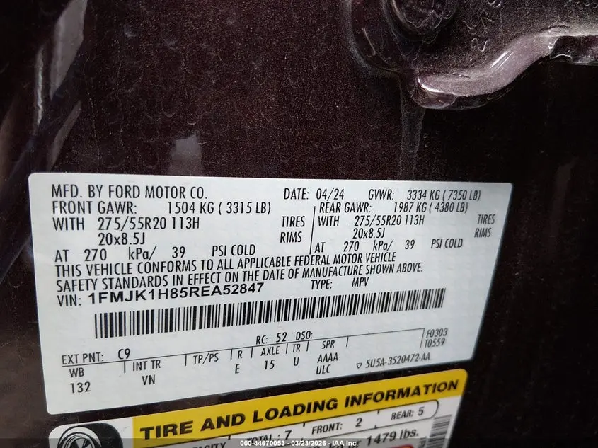 2024 FORD EXPEDITION XLT MAX