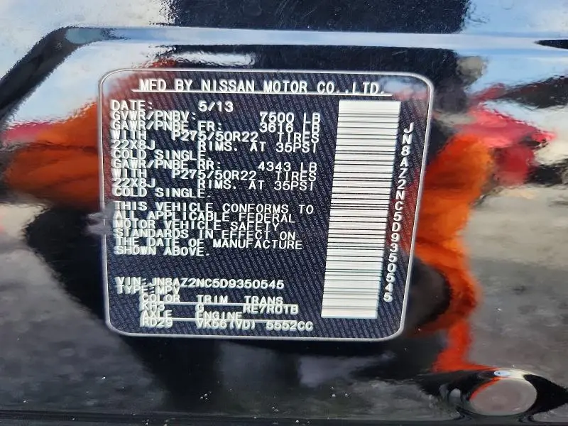 2013 INFINITI QX56 BASE  