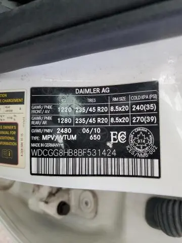 2011 MERCEDES-BENZ GLK 350 4MATIC  