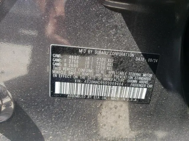 2025 SUBARU LEGACY PREMIUM  
