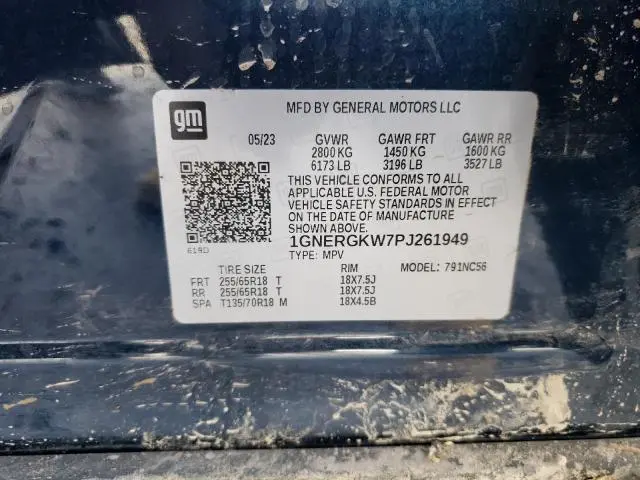2023 CHEVROLET TRAVERSE LT  