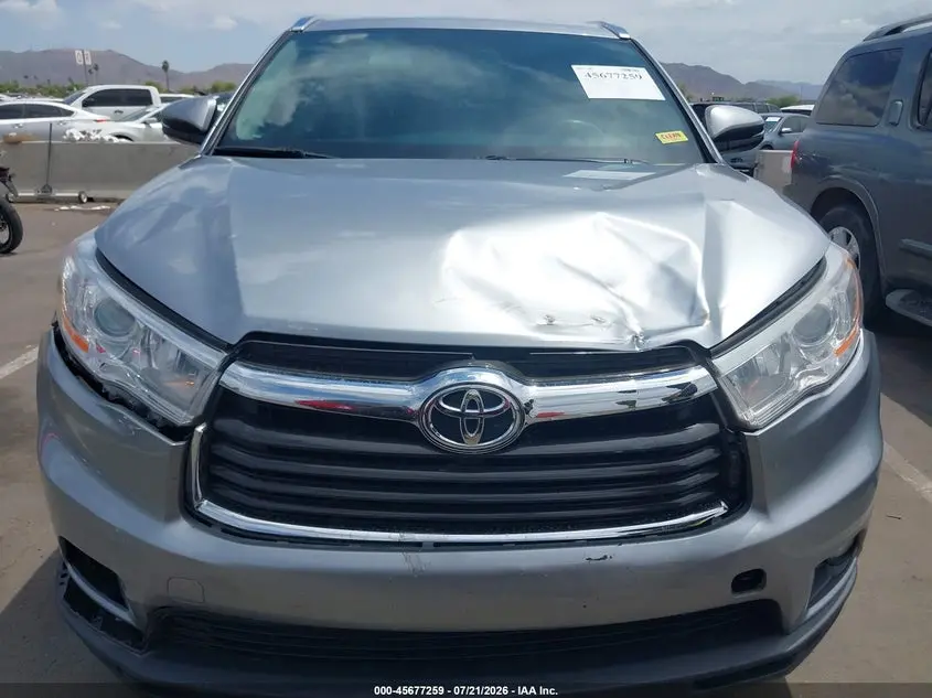 2014 TOYOTA HIGHLANDER XLE V6