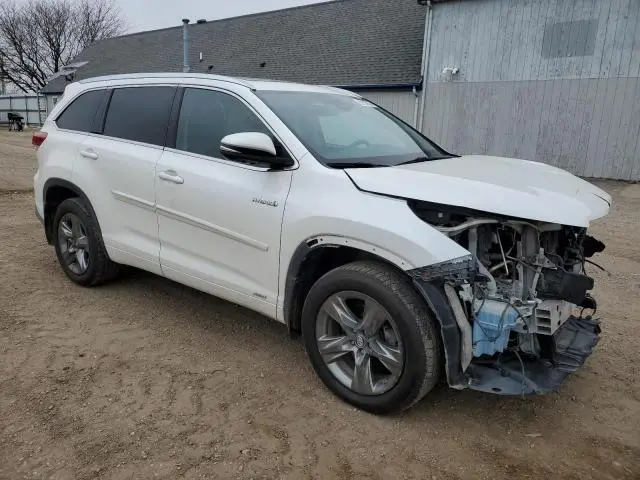 2017 TOYOTA HIGHLANDER HYBRID LIMITED  