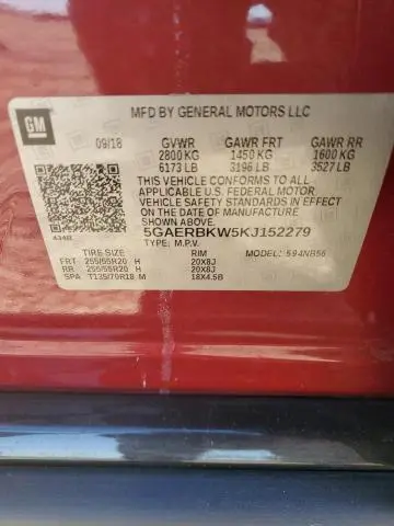 2019 BUICK ENCLAVE ESSENCE  