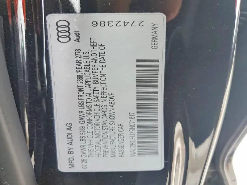 2025 AUDI A5   