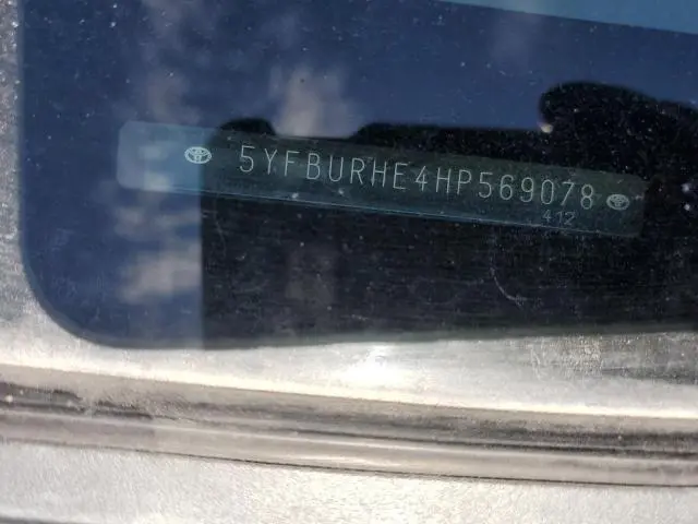 2017 TOYOTA COROLLA L  