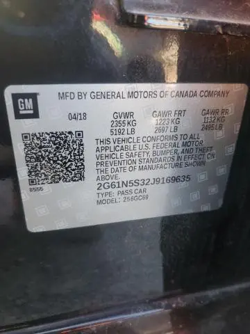 2018 CADILLAC XTS LUXURY