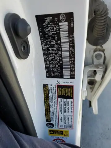 2014 TOYOTA CAMRY L  