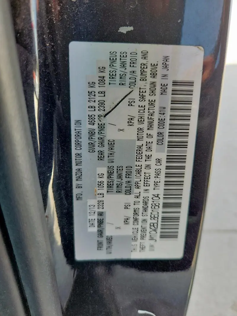 2014 MAZDA 5 SPORT  