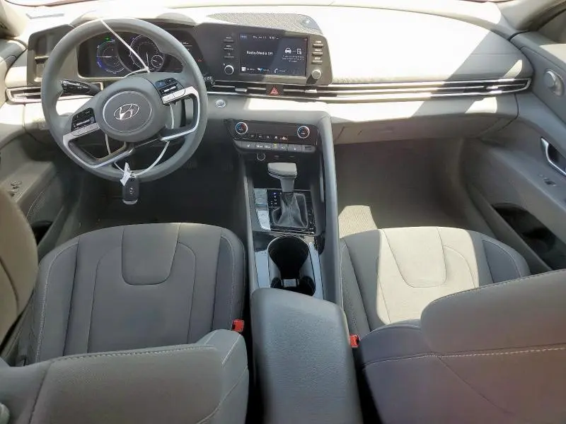 2022 HYUNDAI ELANTRA BLUE  