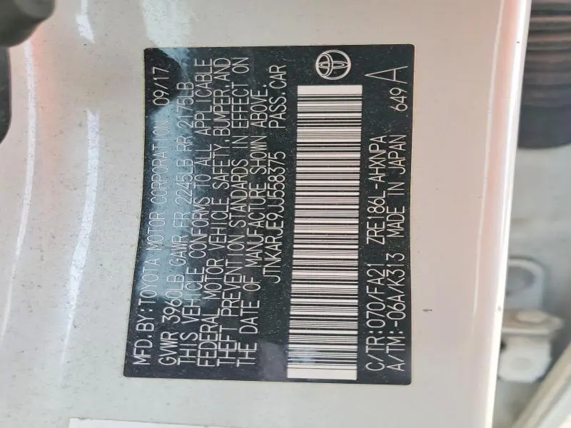 2018 TOYOTA COROLLA IM BASE  