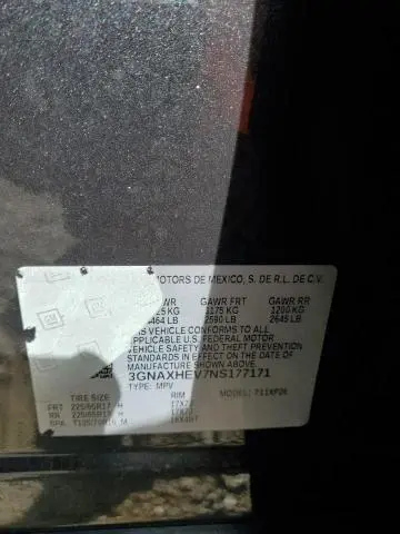 2022 CHEVROLET EQUINOX LS  