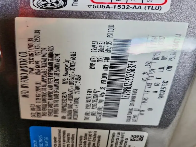 2014 FORD MUSTANG SHELBY GT500  