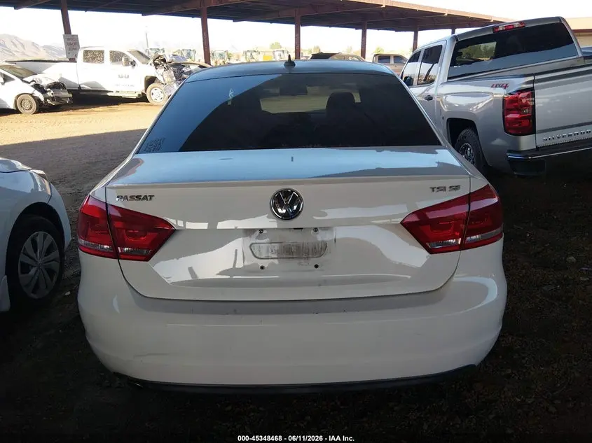 2014 VOLKSWAGEN PASSAT 1.8T SPORT