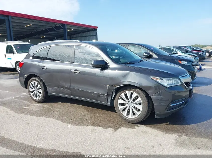 2016 ACURA MDX TECHNOLOGY   ACURAWATCH PLUS PACKAGES/TECHNOLOGY PACKAGE