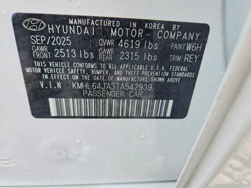2026 HYUNDAI SONATA SEL SPORT  
