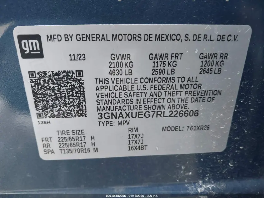 2024 CHEVROLET EQUINOX AWD LT