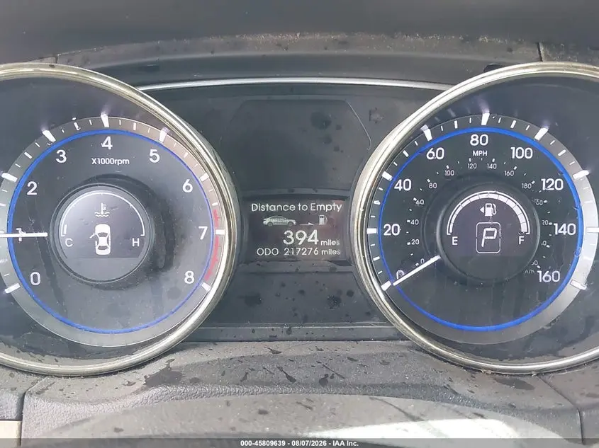 2012 HYUNDAI SONATA GLS