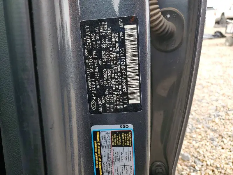 2022 HYUNDAI PALISADE SEL  