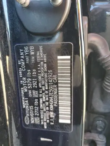 2016 HYUNDAI GENESIS 3.8L  