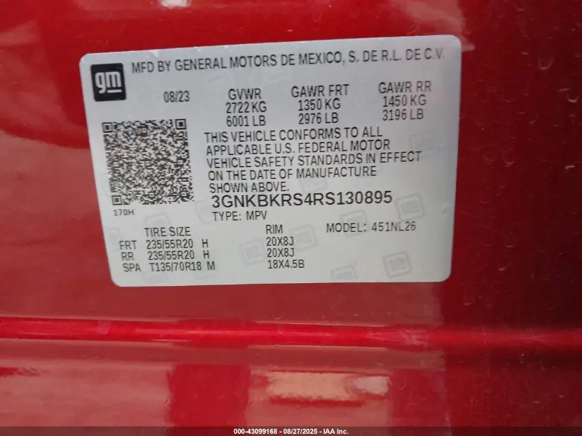 2024 CHEVROLET BLAZER AWD RS