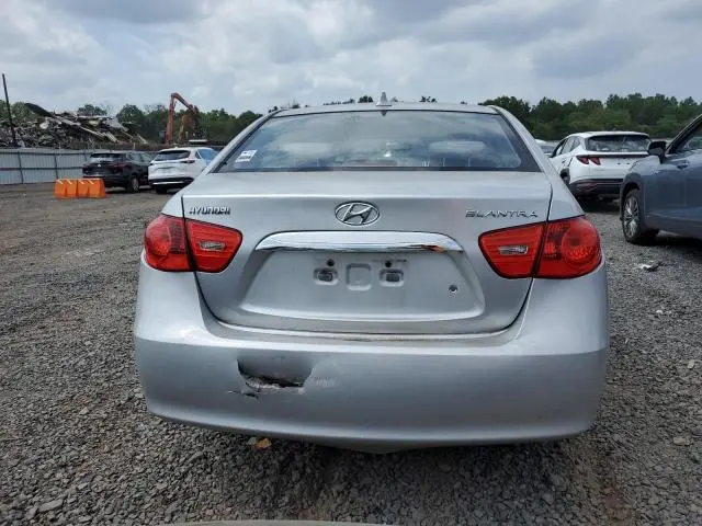 2010 HYUNDAI ELANTRA BLUE  