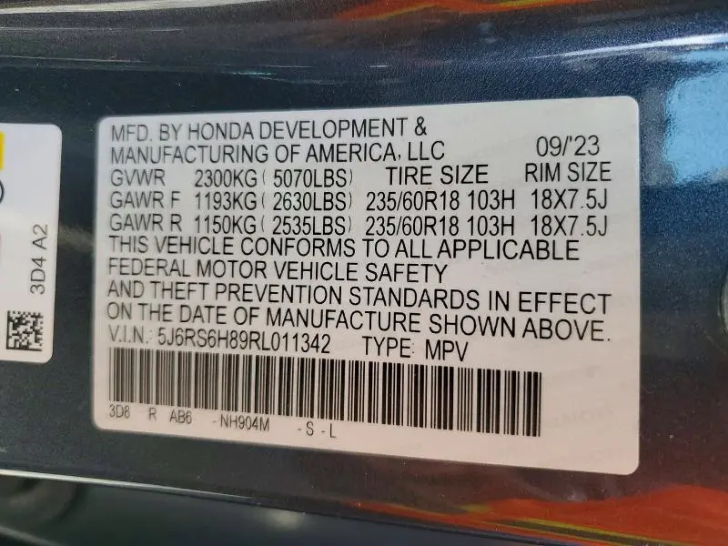 2024 HONDA CR-V SPORT-L  