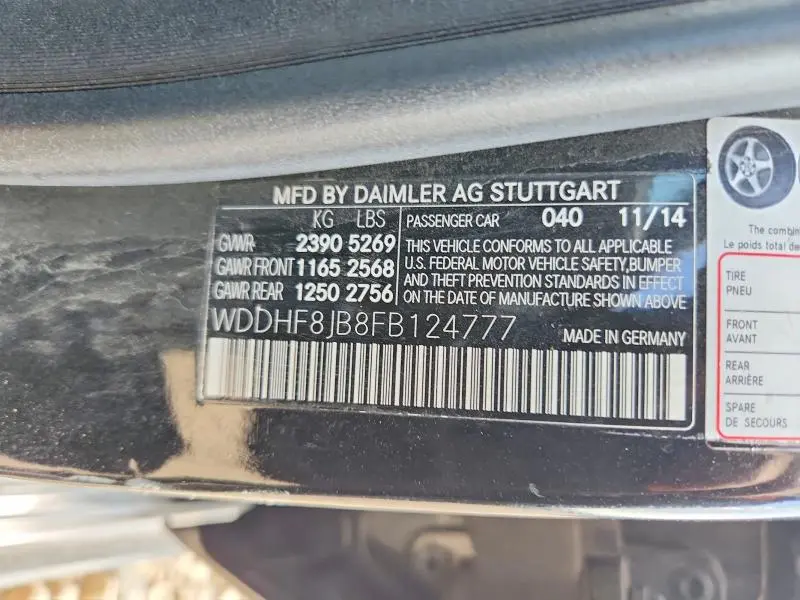 2015 MERCEDES-BENZ E 350 4MATIC  