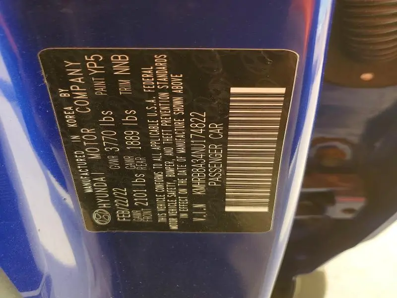 2022 HYUNDAI VENUE SE  