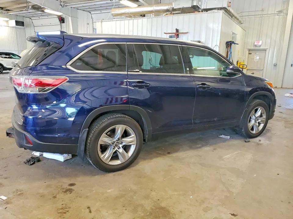2016 TOYOTA HIGHLANDER LIMITED PLATINUM  