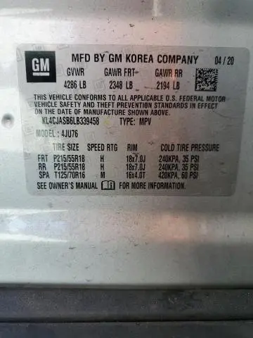 2020 BUICK ENCORE PREFERRED  