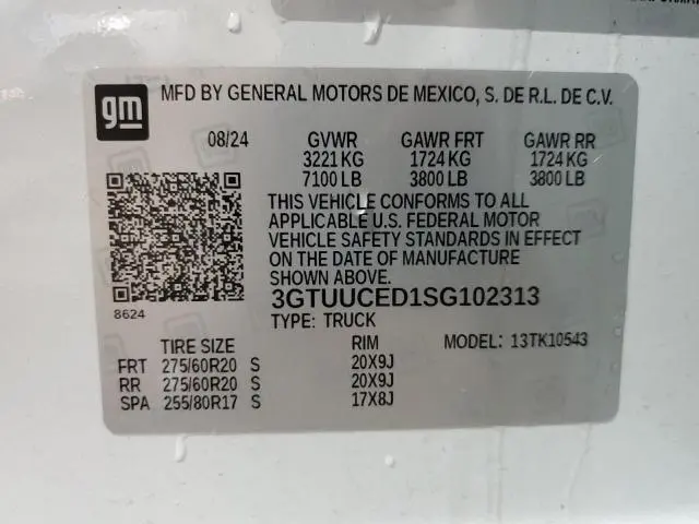 2025 GMC SIERRA K1500 ELEVATION  