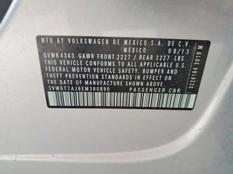 2014 VOLKSWAGEN JETTA GLI  