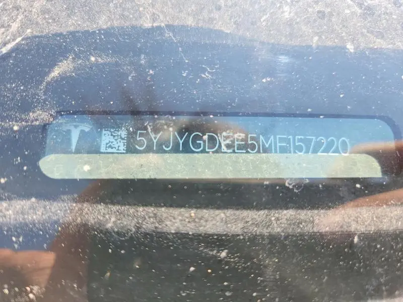 2021 TESLA MODEL Y   