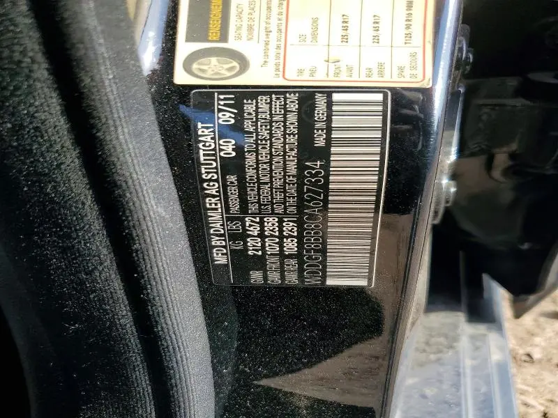 2012 MERCEDES-BENZ C 300 4MATIC  