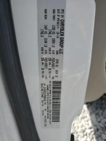 2015 DODGE GRAND CARAVAN SXT  
