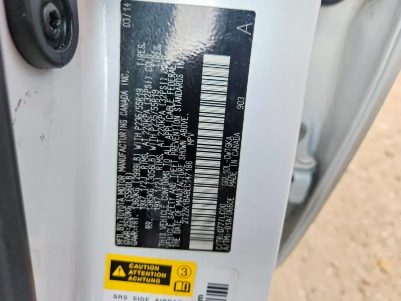 2014 LEXUS RX 350 BASE  