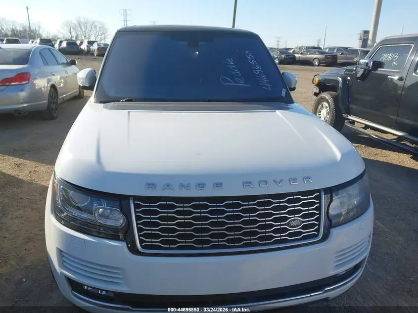 2016 LAND ROVER RANGE ROVER 3.0L V6 SUPERCHARGED HSE