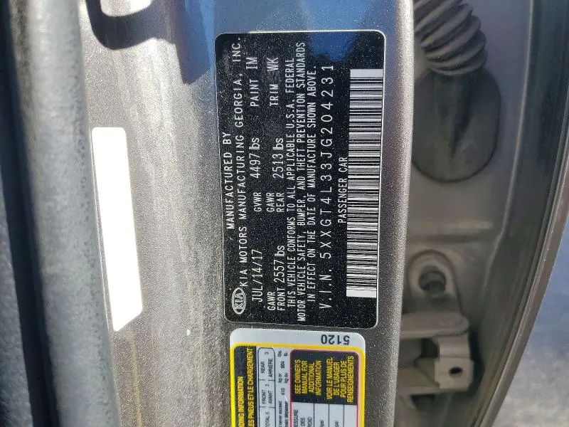 2018 KIA OPTIMA LX  