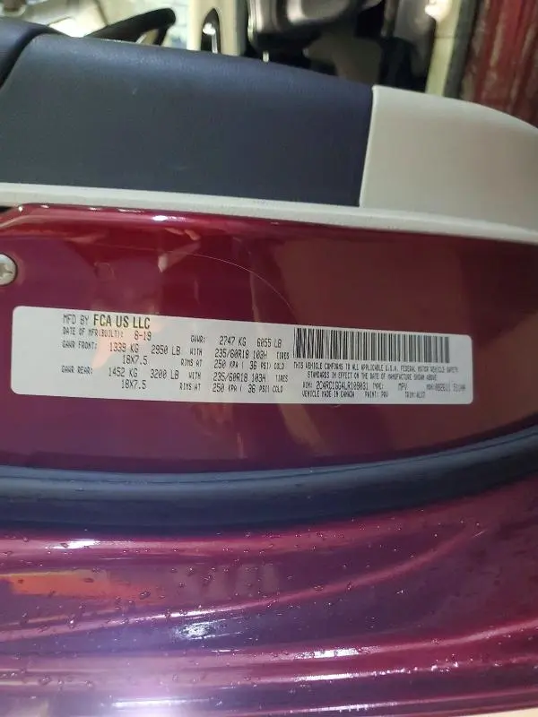 2020 CHRYSLER PACIFICA LIMITED  