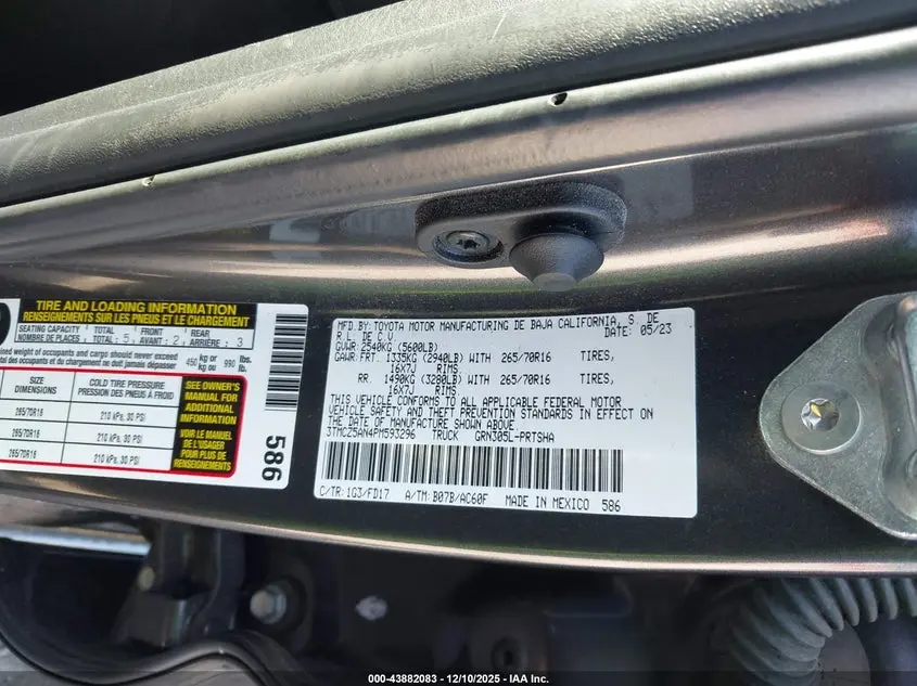 2023 TOYOTA TACOMA TRD OFF ROAD