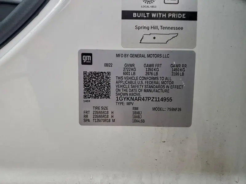 2023 CADILLAC XT5 LUXURY  