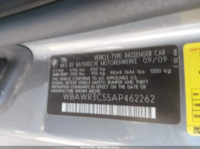 2010 BMW 328I  