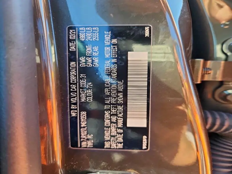 2021 VOLVO S60 T5 INSCRIPTION  