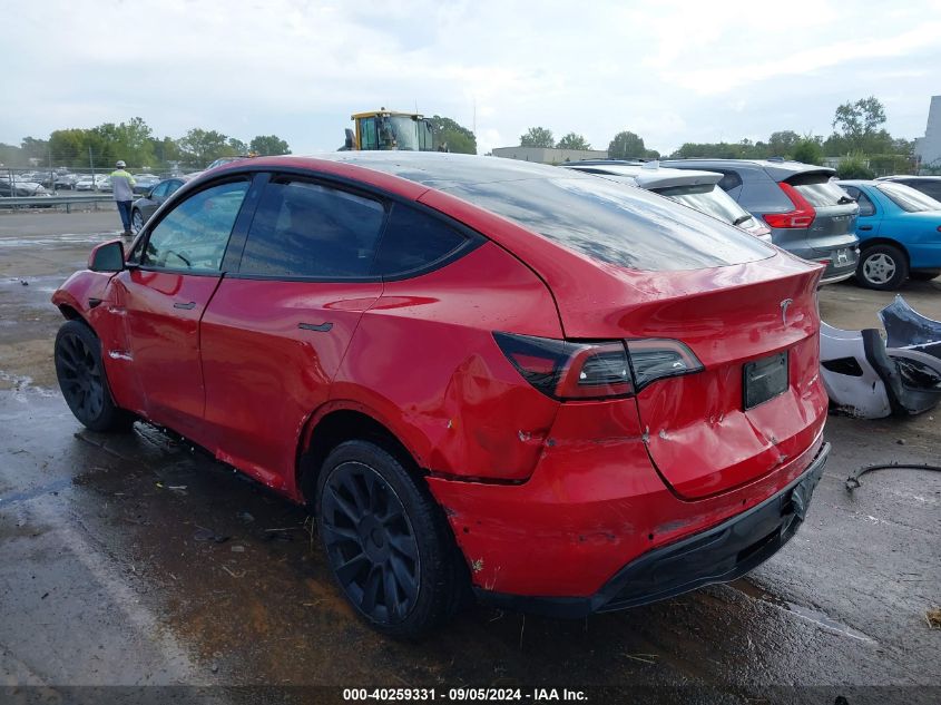 2022 TESLA MODEL Y LONG RANGE DUAL MOTOR ALL-WHEEL DRIVE