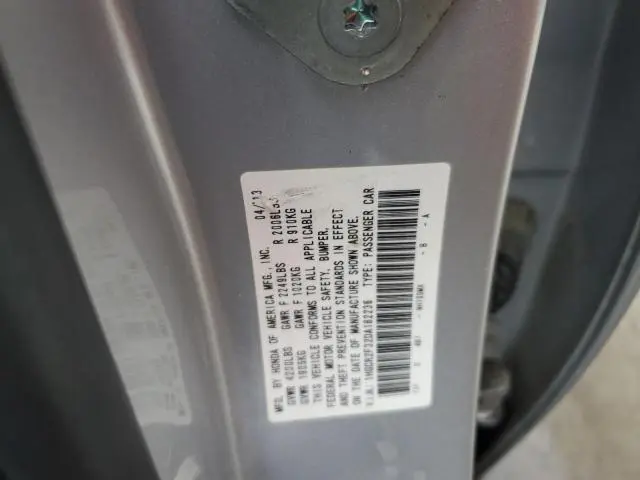 2013 HONDA ACCORD LX  