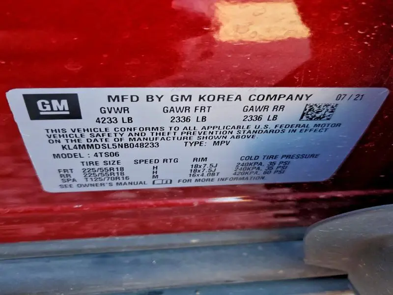 2022 BUICK ENCORE GX SELECT  