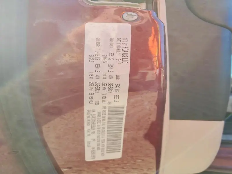 2017 CHRYSLER PACIFICA LIMITED  