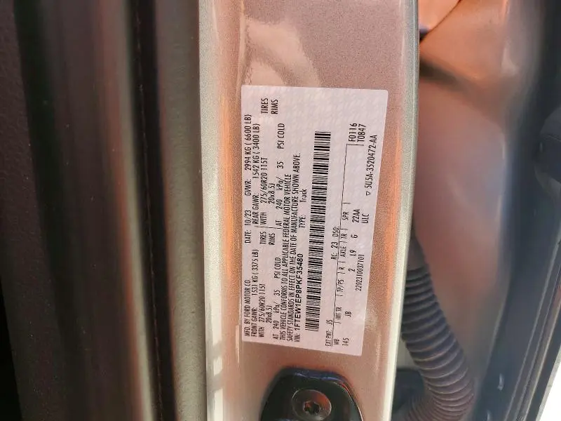 2023 FORD F150 SUPERCREW  