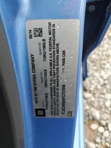 2015 CHEVROLET SPARK LS  